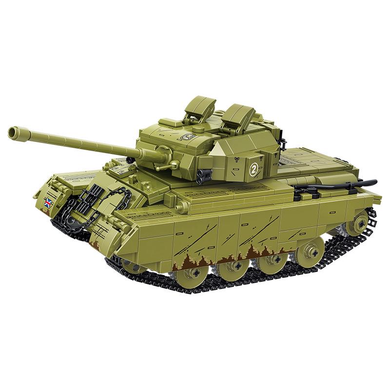 Remote Control Tank: Type 99 & Leopard Building Blocks Educational Toy for Children (676001)