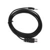 DIN 5 Pin to 3.5mm Cable Tangle Free Clear Signal DIN 5Pin Male to 3.5mm Male Sound Cable for Sound Equipment 9.8ft