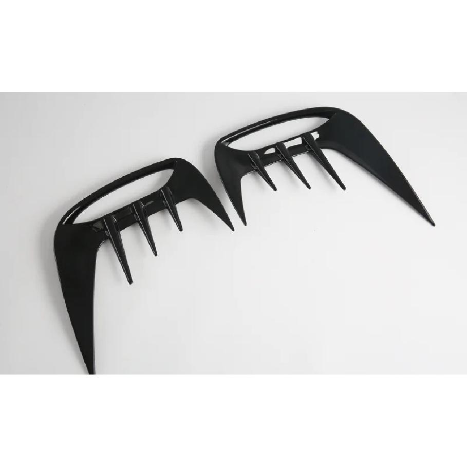 For MG 3 MG3 2024 2025 2026 Car Accessories ABS After Fog Light Trim Bezel Wind Shape