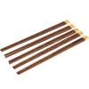 5 Pairs Chinese Style Wooden Chopsticks Set Safe Handcrafted Tableware Gift for Family FriendsWenge