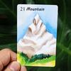 Watercolor Painting Lenormand Deck 42 Pcs Lenormand Cards Rana System 9*6cm