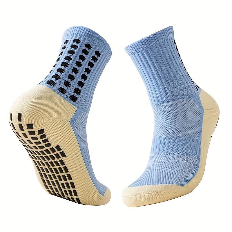 Neue Fußballsocken für Herren Outdoor-Sport Greifsocken Silikon Anti-Rutsch-Socken Fußball Basketball Sportsocken