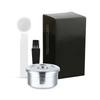 Stainless Steel Reusable Coffee Capsules Reusable Coffee Capsule Cup Filter Compatible with AAA 3A C225 Delta Q