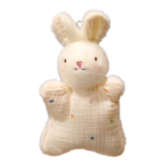 Stuffed Toys Soft Plush Bean Bag Toy Pendant Cute Hand Puppet Wrist Protector Backpack Car Keychain Gift for Children And Toddlers