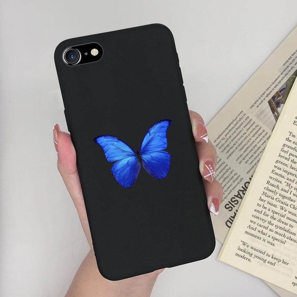 Per Apple iPhone SE 2020 2022 Custodia Silicone Carina TPU Morbida Custodia per Telefono per iPhone SE 2020 SE2 SE3 Cover Posteriore Bumper Custodie Fundas