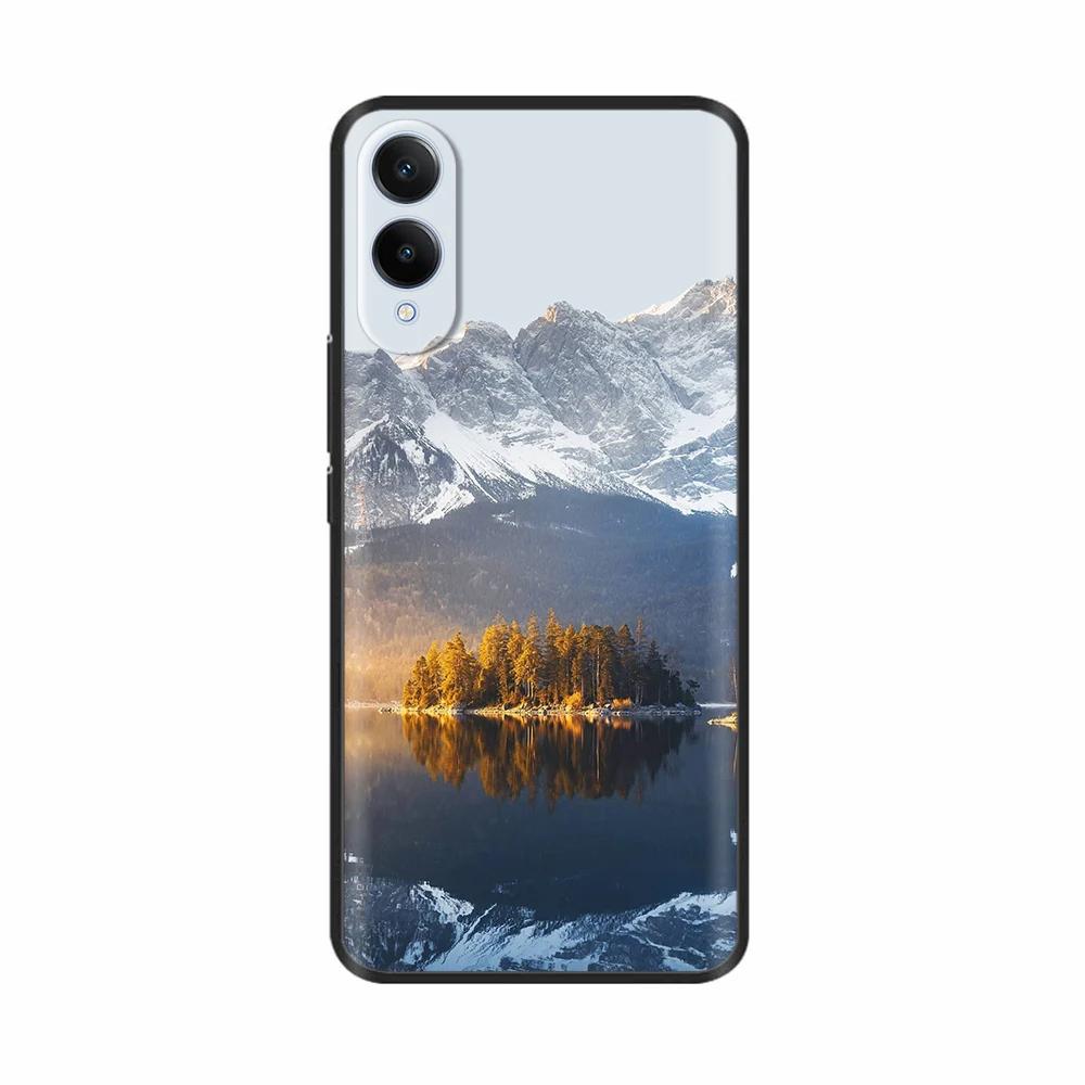 For Samsung S25 Edge Case for Samsung S25 Edge Fantasy Flowers Phone Housing Soft Slim TPU Silicone Cover for Galaxy S25 Edge