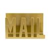 Desktop Iron Mail Organizer Metal Desk Letter Holder Documents and Notepads Storage Rack for Home Office School