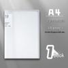 A4 Morandi Color Transparent Data Folder & Archive Album for Test Papers