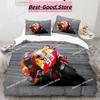3D Mode Marc 93 Marquez Bettwäsche Set Bettbezug Queen King Size Kissenbezug Bett Gedrucktes Bettwäsche Set Aldult Kinder Schlafzimmer Einzel Doppel