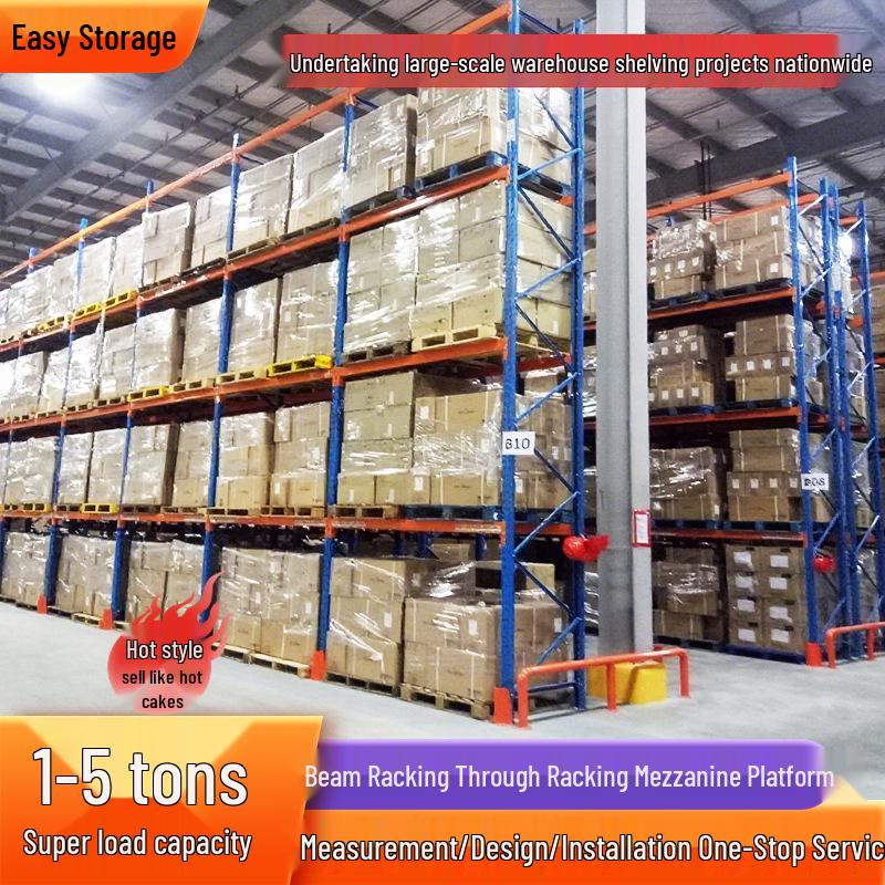 High Bay Load-Bearing Pallet Racking for Cold Storage and Warehouses