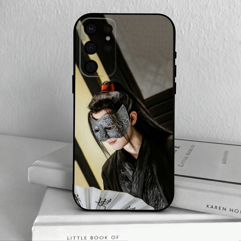 Chinese actors Xiao Zhan Phone Case For Samsung S25,S24,S21,S22,S23,S30,Ultra,S20,Plus,Others Soft Black Cover