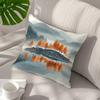 Mountains And Lakes Pillow Case Bedroom Sofa Cushion Cover 100% Polyester Living Room Pillowcase Bedhead Throw Pillow Home Decor