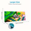 Squid Game Poster Color Mouse Pad Large Gaming Table Cushion Non-slip Laptop Tablet Big Mousepad XXL Mat Mini PC Playmat With Lock Edge