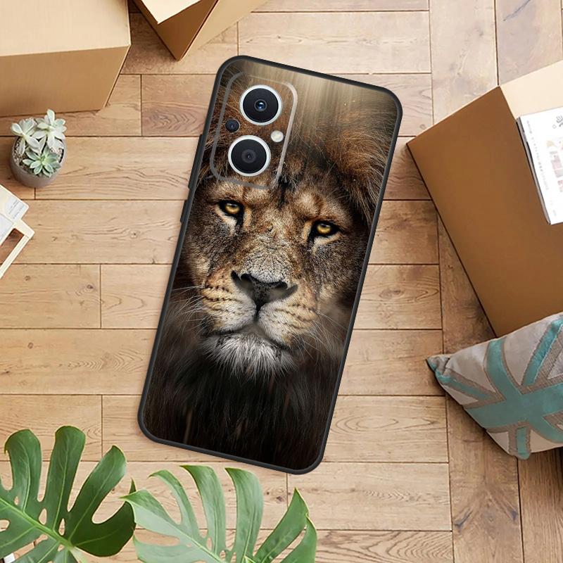 Lion Head Case For OPPO Reno 13F 14F 12F 10 11 12 13 14 Pro 8T 7 8 Lite OPPO Find X9 X6 X5 X8 Pro Cover
