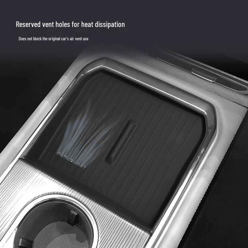 Mazda 24 EZ-6 Silicone Wireless Charging Pad: Anti-slip, Dustproof Car Accessory