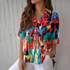 Womens Button Down Shirts Linen Button Down Shirts Half Sleeve Shirts For Women Half Sleeve Tops For Women