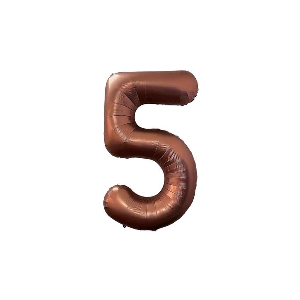 40 Inch Birthday Decoration Digital Balloons, Aluminum Film Balloons, Party Interior Decoration