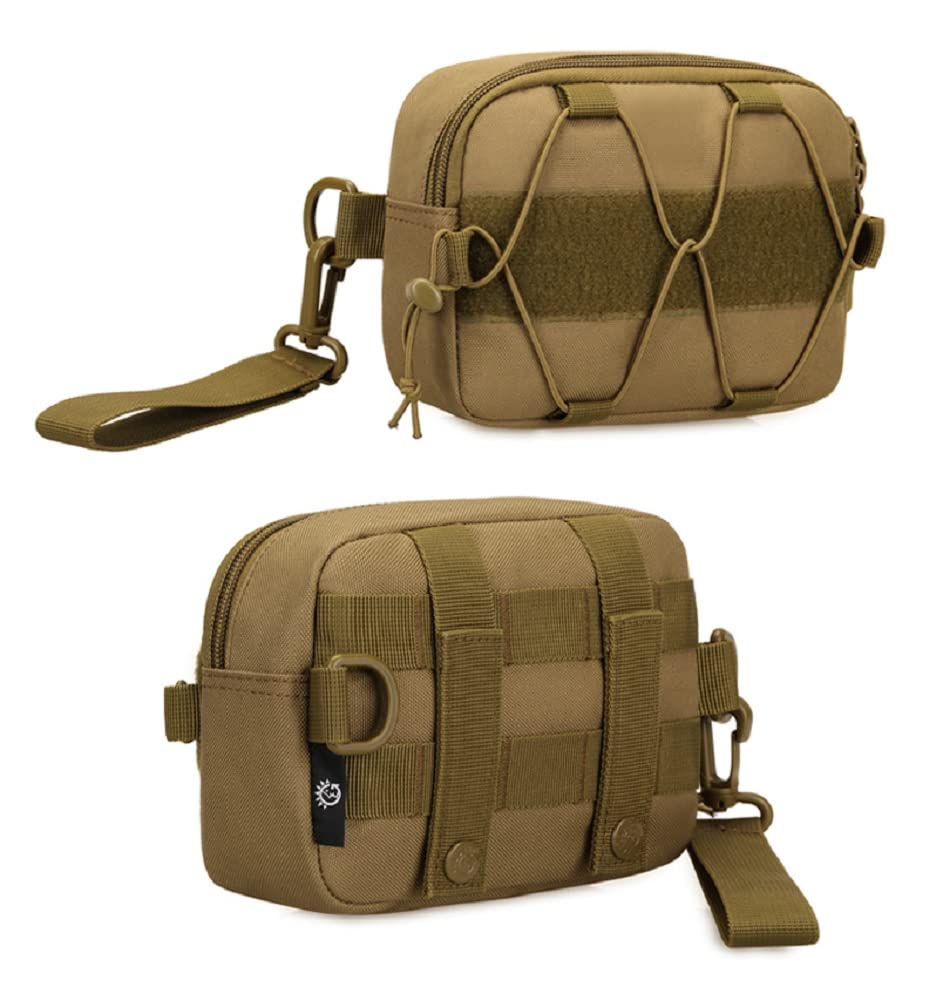 Phoenix Ikki Camouflage Multifunctional Tactical Tool EDC Molle System Second Tactical Dog Vest Camouflage Bag, Pouch, Pouch, Bag, Accessory,