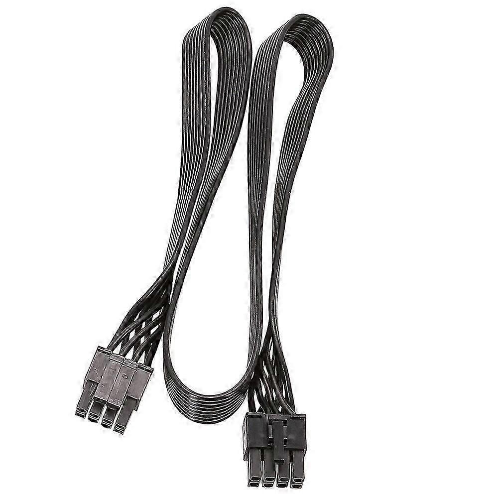CPU 8 Pin Male To CPU 8 Pin (4+4) Male EPS-12V Motherboard Power Adapter Cable for Corsair Modular Power Supply (60cm)