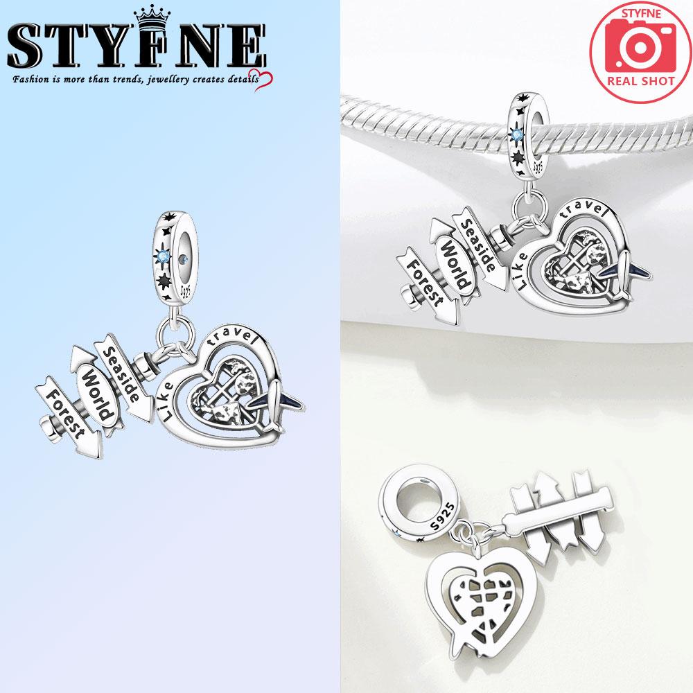 Copper Amusement Park Trojan Dutch Windmill Charms Beads Pendant For Original Bracelet Woman Girl Jewelry