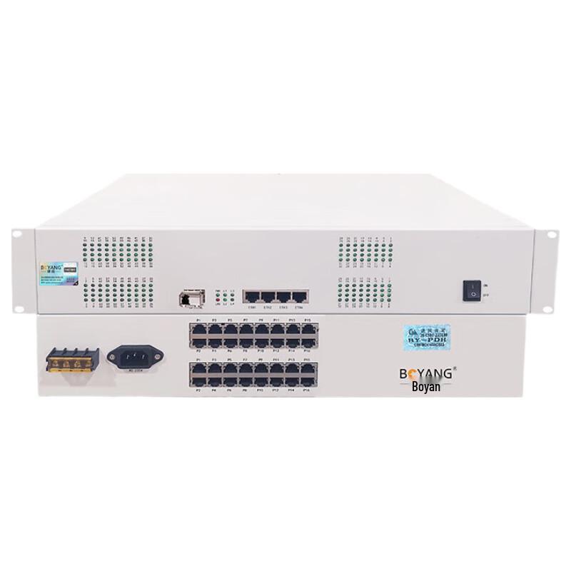 

BOYANG 128-Channel Telephone & 4-Port Network Optical Transceiver