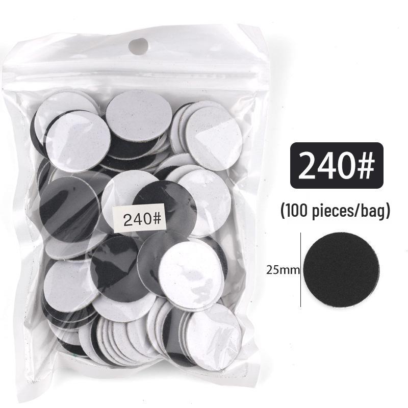 Electric Nail Polish and Pedicure Sanding Set: Exfoliating Sheets & Callus Gauze