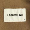 Lacoste Wool Blend Long Pea Coat 38 Beige Women Used