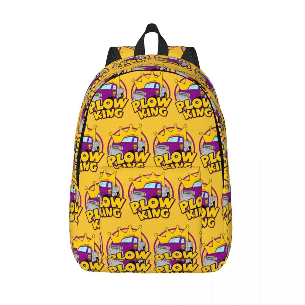 Plow King The Healthy Competition Backpack Hot Sale Daypack Large Capacity BookBag School Bag Shoulder Bags for Men Women