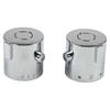 Bath Shower Mixer Knob Handles For SMA Thermostatic Mirror Shower Silver