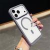 For iPhone 17 Air 16 15 14 13 12 Pro Max Plus Transparent Case For Magsafe Magnetic Wireless Charging Hard Acrylic Clear Cover