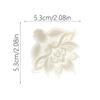 Fish Flower Moon Cakes Press Molds Cookie Stamp Chinese MidAutumn Moon Cakes Maker Decorating Tool for Making Cookie