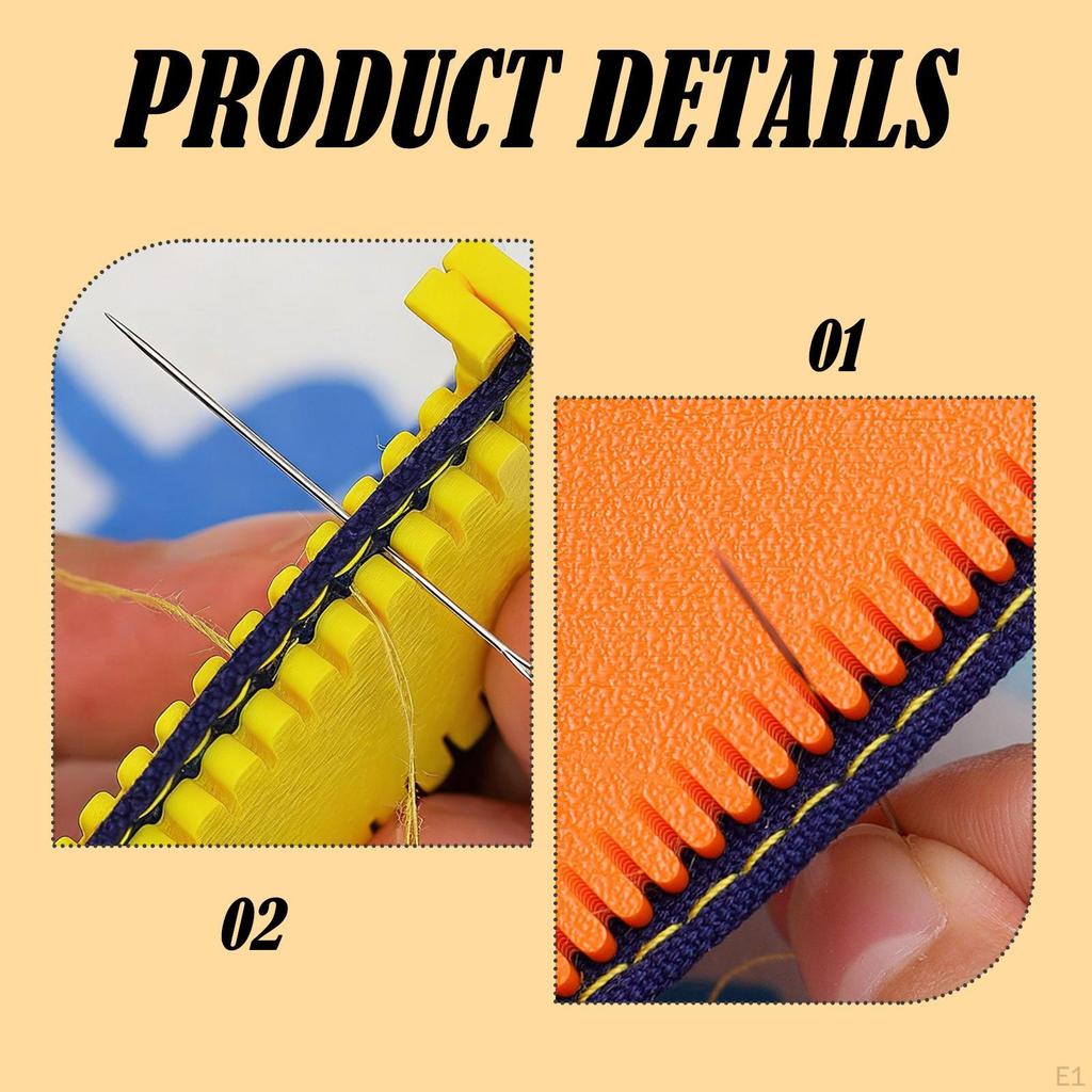4x Clip Sewing Edge Guide Lock for Stitching Non Slip Colorful Gauge