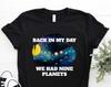 Pluto Is A Planet Solar System Lover T-shirt, Vintage Dwarf Planets Galaxy Fans Birthday Gift Tshirt, Retro Outer Space Present Tee Shirts