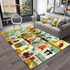 Alphabet ABC Early Education Cartoon Kids Playroom Children Crawling Rug Carpet for Living Room Bedroom Decor,Non-slip for Sofa