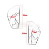 Motorcycle Battery Fairing Cover For Honda VTX 1300 VTX1300 2003 2004 2005 2006 2007 2008 2009 Motorbike Accessories ABS Plastic