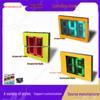 High-Brightness LED Radar Speed Display with Solar/Mains Power for Accurate Overspeed Warning