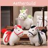 Sunshine Rainbow Pony Plush Toy Keychain With Soft Short Plush For Kids And Teens