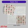 20pcs Disposable Napkins with Christmas elements Pattern Print for Wedding,Parties,and Daily Use for Thanksgiving Fall Christmas Table Decoration