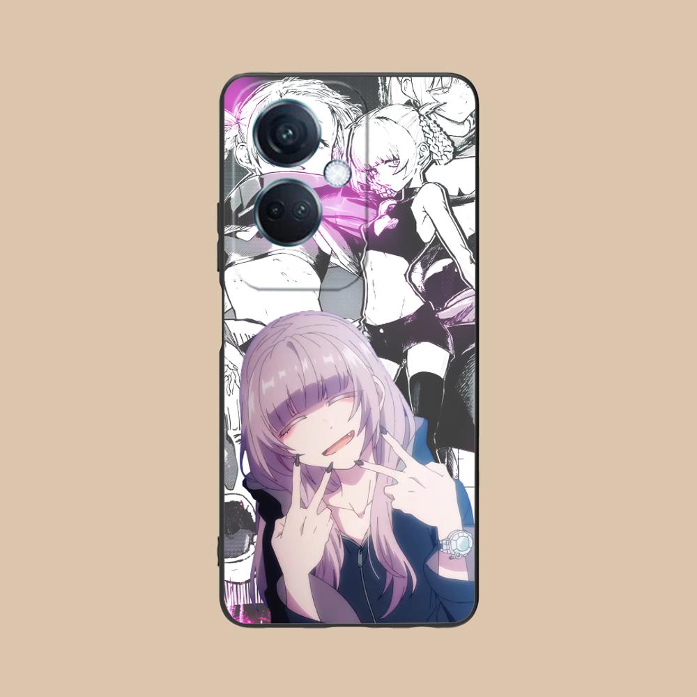 Call Night Nazuna Mattes TPU Handyhülle für OPPO Find X9 X8 X7 X6 X5 X3 X2 Plus s Pro Ultra Lite Bunte Druckabdeckung