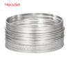 Bohemian-Style 12-Piece Multi-Layer Alloy Bracelet Set for Women
