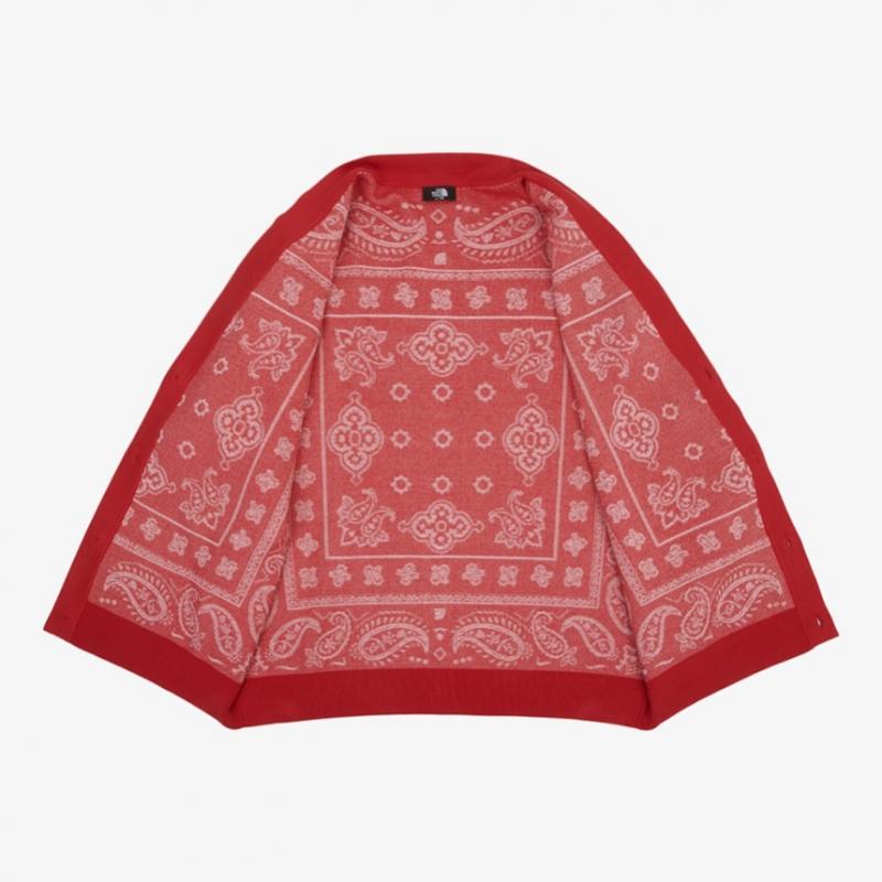 The North Face Men S paiSley Cardigan Red nj5Sr55b