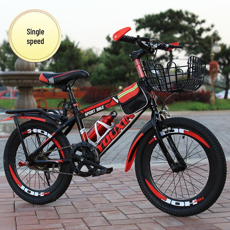 20-Inch Children's Mountain Bike for Ages 6-12, Variable Speed, Boys' Primary School Bicycle