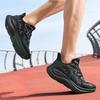 Nuove scarpe da corsa con plateau da uomo alla moda, sneakers in rete traspirante, scarpe da uomo per maratona e corsa all'aperto