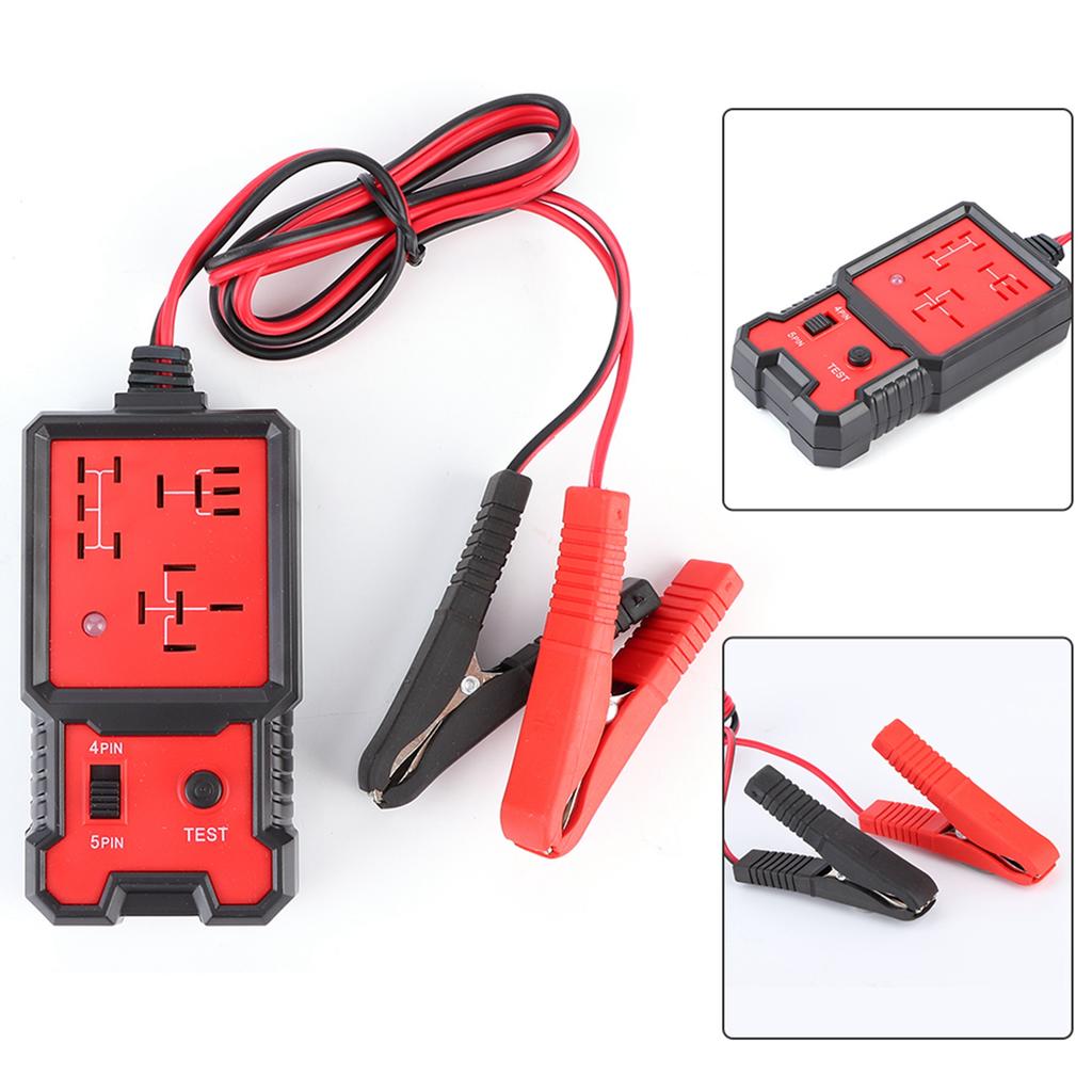 12V Electronic Relay Tester Professional Automotive Battery Checker Auto Diagnostic Tool Car Relay Tester Car Relay Diagnostic