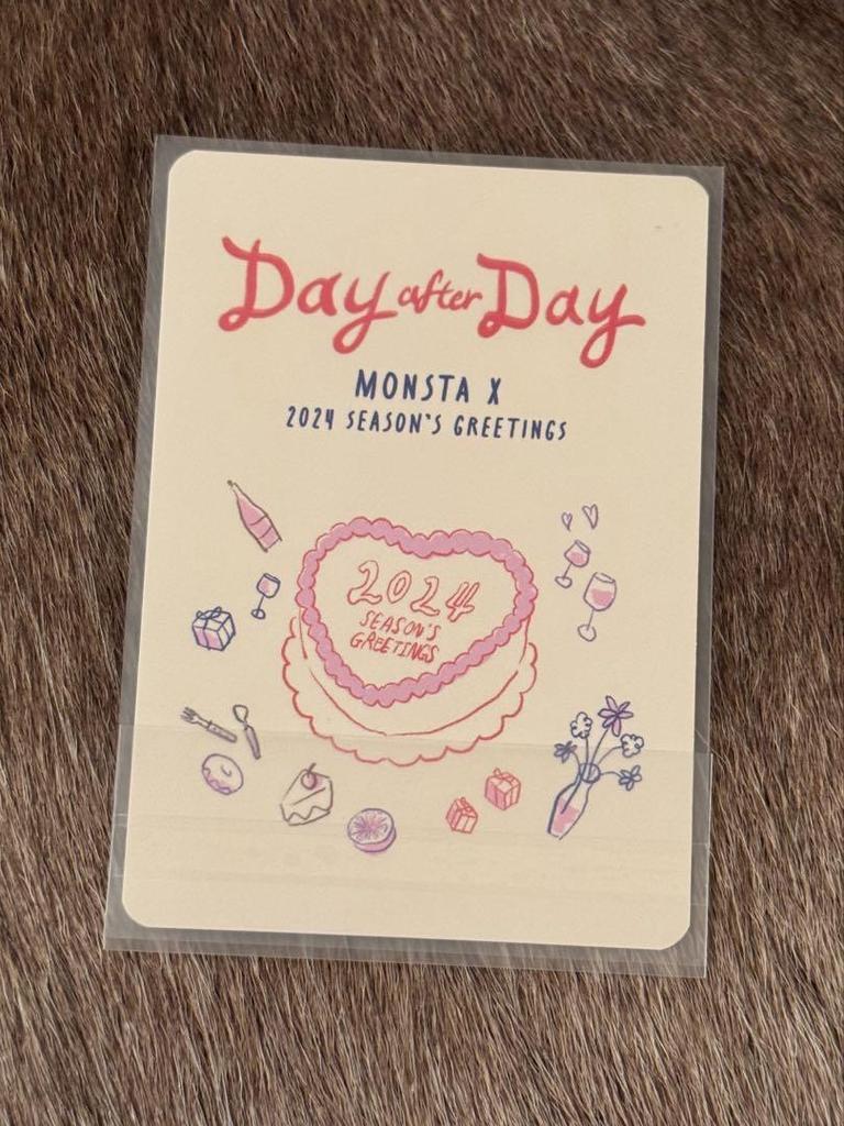 [USED] MONSTA X Shownu 2024 Seagreen Apple Music Bonus