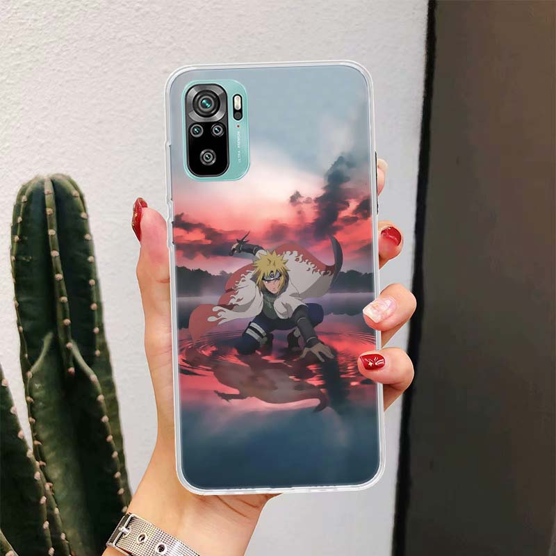 Anime Naruto Yondaime Hokage For Xiaomi Redmi Note 10S 10 11S 11 9S 9 8T 8 Pro Phone Case 11T 5G 11E 9T 7 6 5 5A 4X Fundas Cover