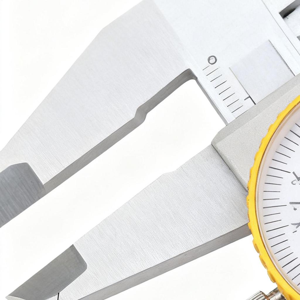 Diameter Measuring Tool 0-6 Inch Range Steel Ruler 0.02mm Accuracy Steel Caliber Measuring Tool With Watch For Depth Thickness