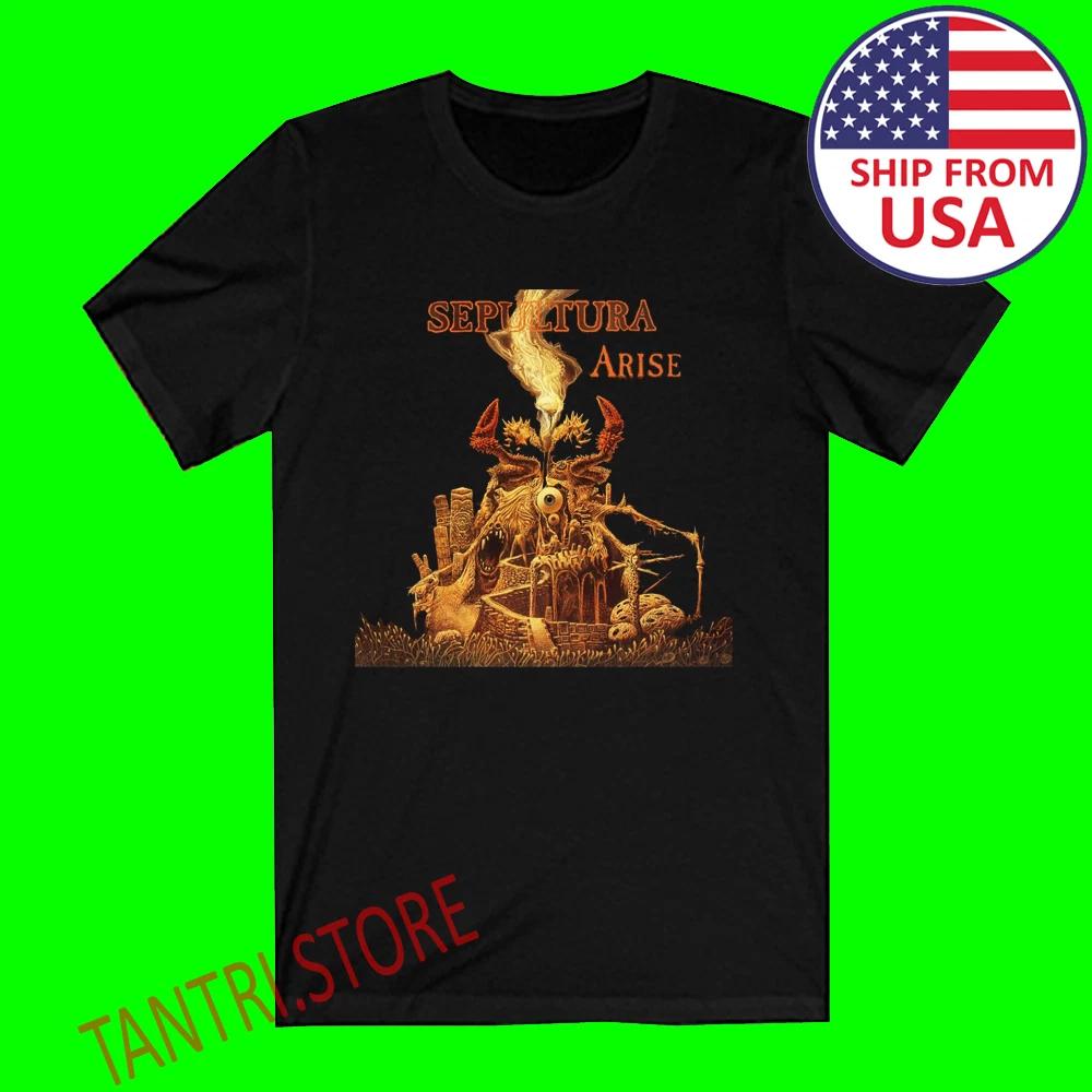 Sepultura Arise Men s Black Size S to 3XL 3XL