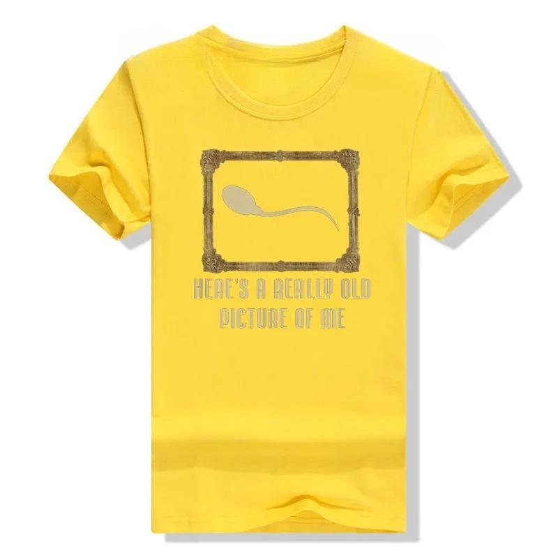 Esta Es Una Foto de Esperma Que Tomé Hace Mucho TiempoCamiseta de Mujer Humorística Divertida de Moda Camiseta de Broma Un Regalo para Mi Esposo