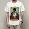 Neueste Modemarke Pulp Fiction T-Shirt Saint Jules Druck T-Shirt Sommer Kurzarmhemden Oberteile Katholizismus T-Shirts T-Shirt T-Shirts